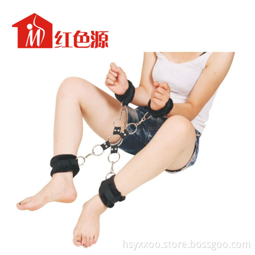 5-Piece Hog Tie and Cuff Set For Men Women Game Sex product Bondage Restraint Erotic handcuff and ankle cuff Strap
